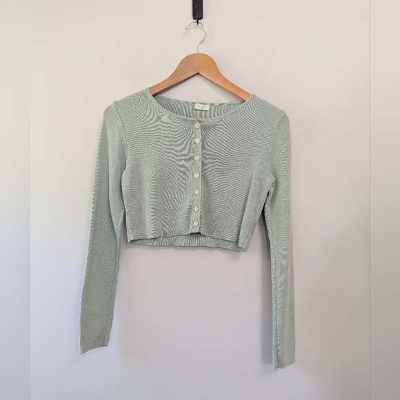 Brandy Melville Tops - Brandy Melville John Galt Cropped Cardigan